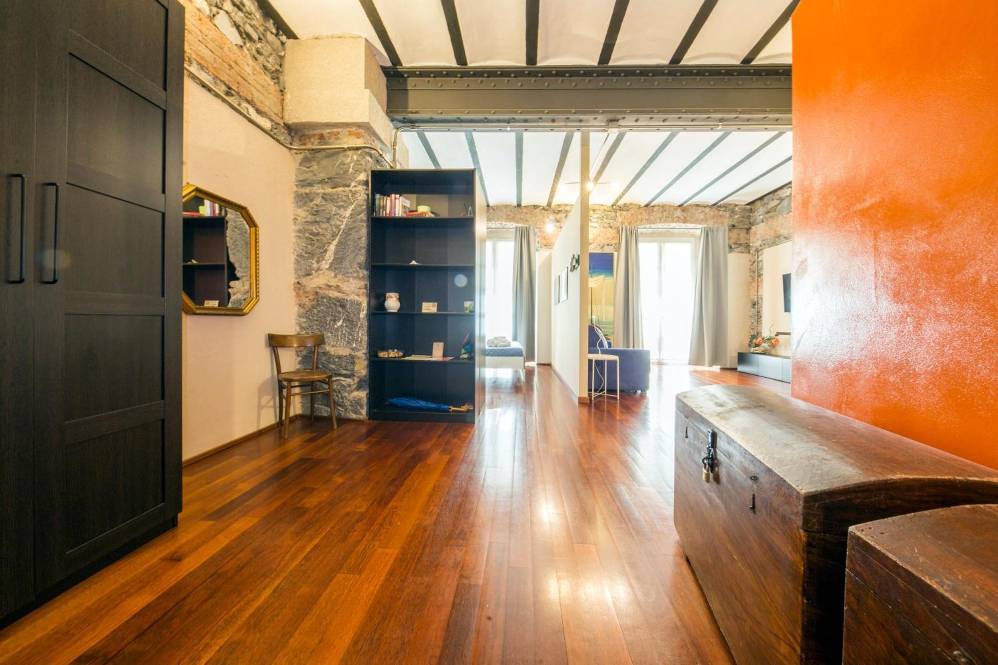 Loft Galata Lägenhet Genua Exteriör bild