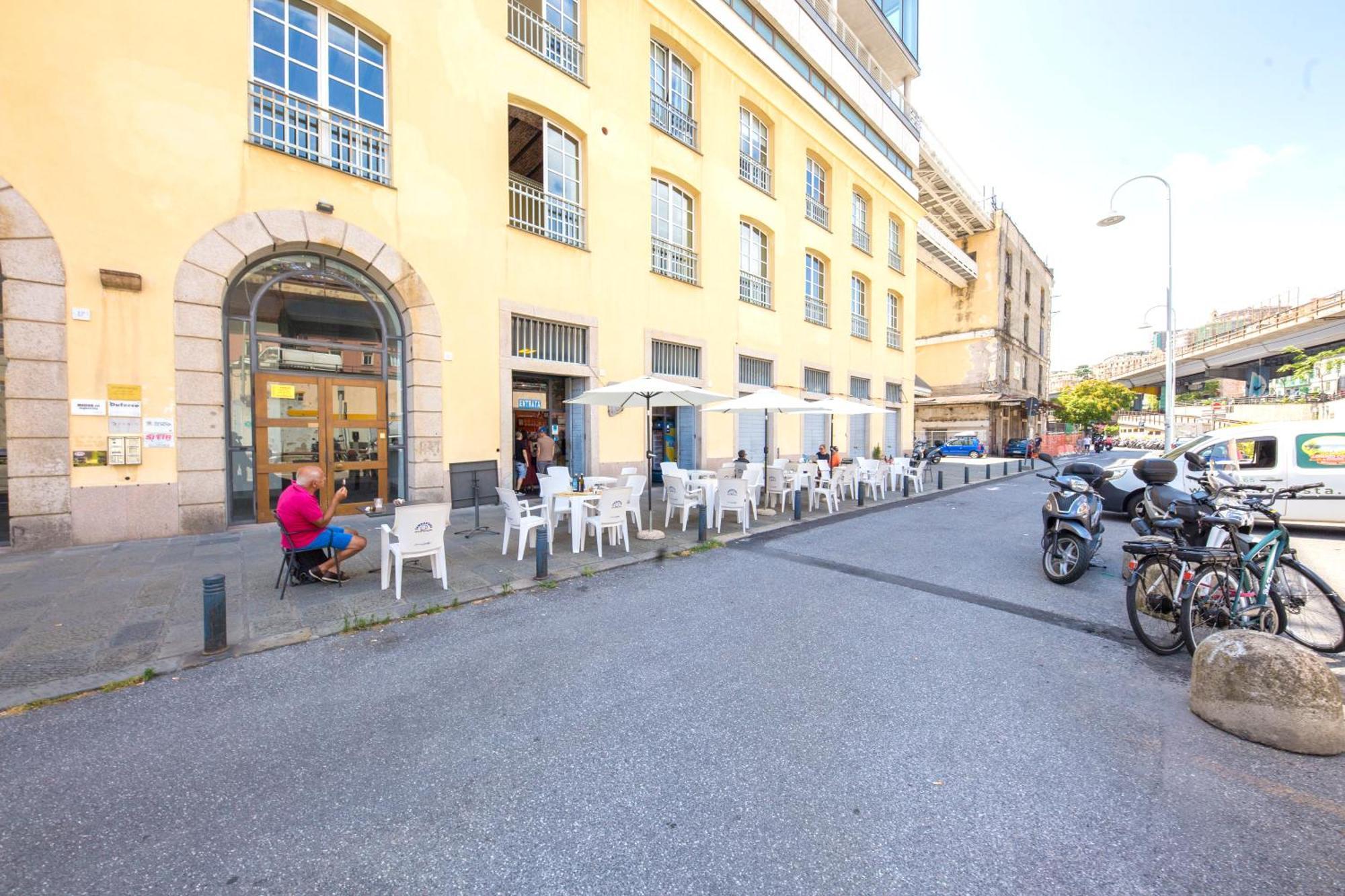 Loft Galata Lägenhet Genua Exteriör bild